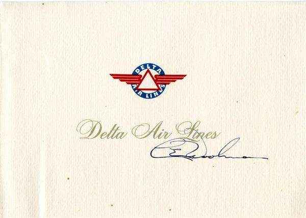 Delta Card 1945 Delta Card 1945